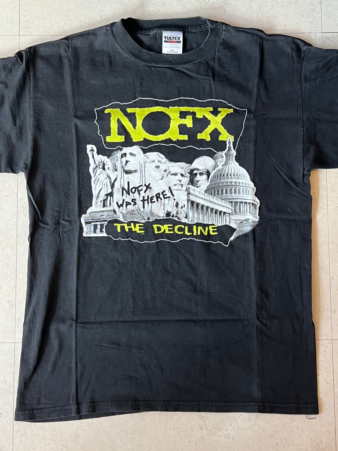 빈티지 NOFX 더 디클라인 티셔츠 상품이미지1
