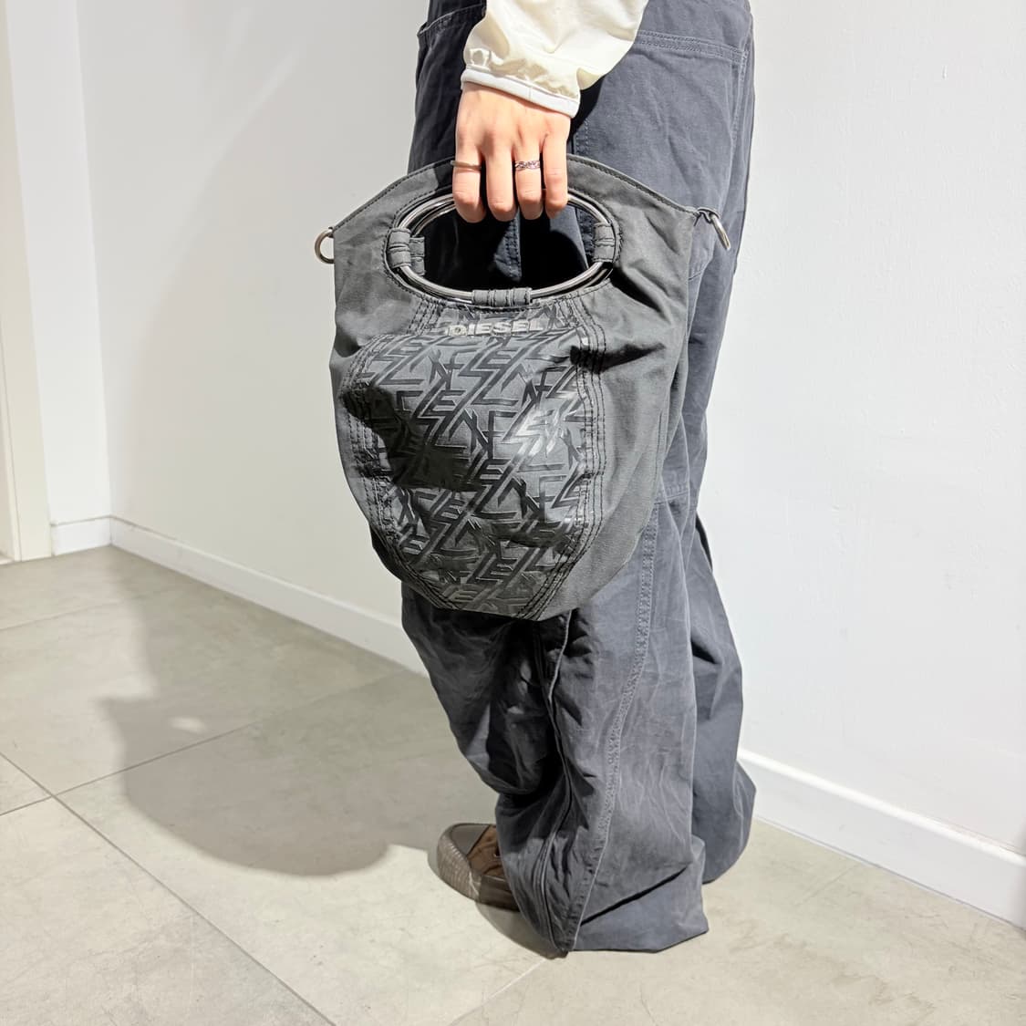 DIESEL 디젤 투웨이 캔버스 크로스백 가방 상품이미지5