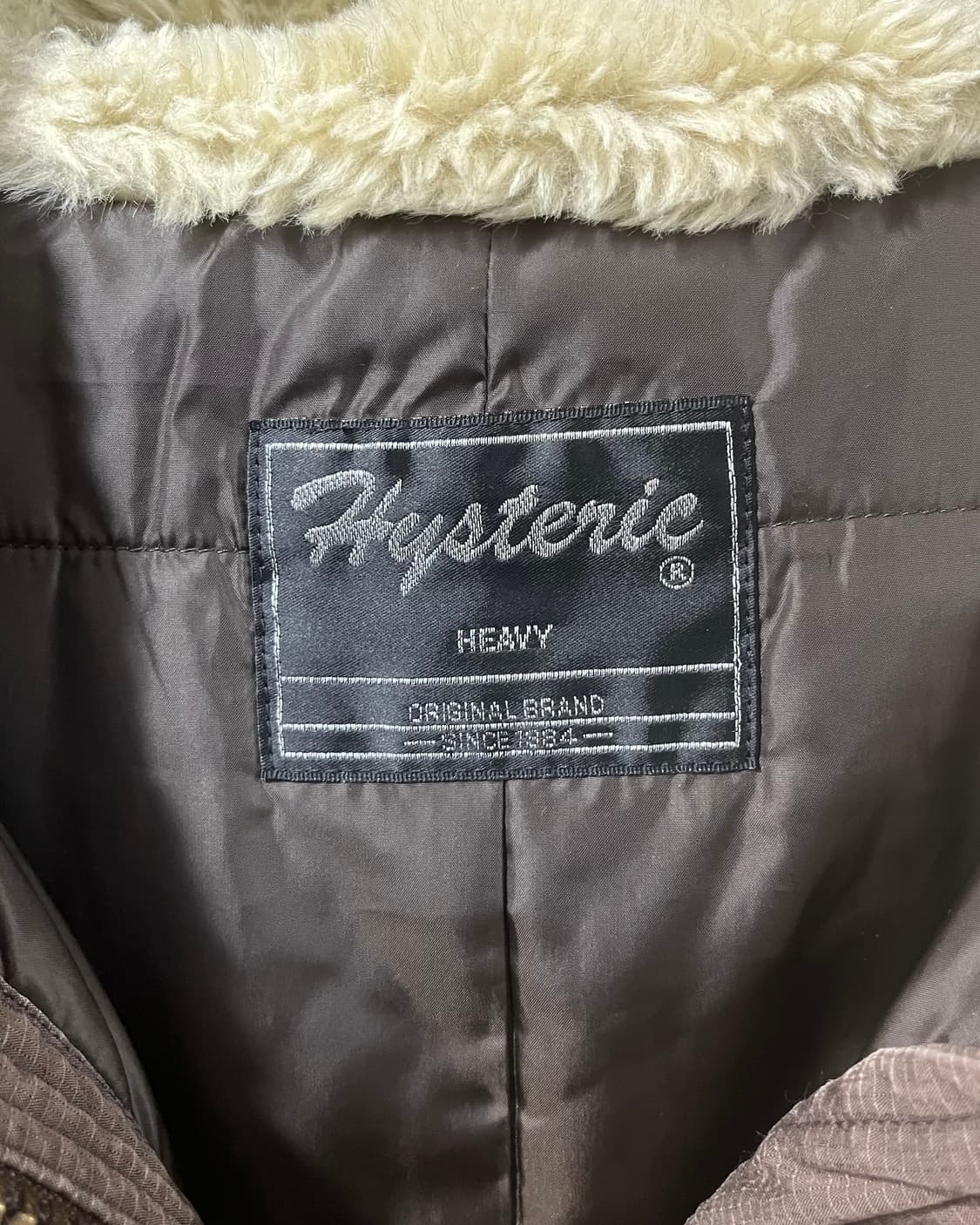 90s Hysteric Glamour military moz coat 상품이미지9