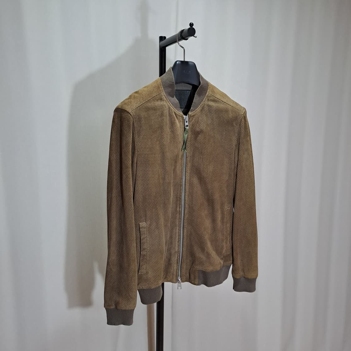 (택포) 올세인츠 고트스킨 펀칭 블루종 95-100 B491 상품이미지2