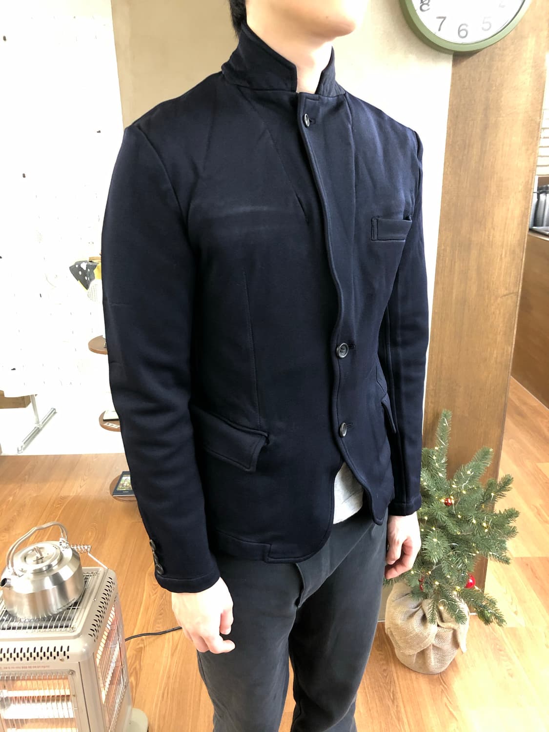 Comme des garcons homme 축융 블레이저 xs 상품이미지2