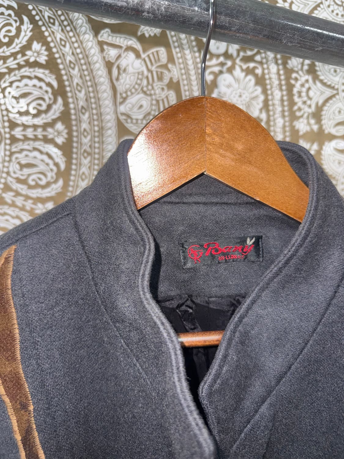 빈티지 웨스턴 모직 블루종 자켓  상품이미지5