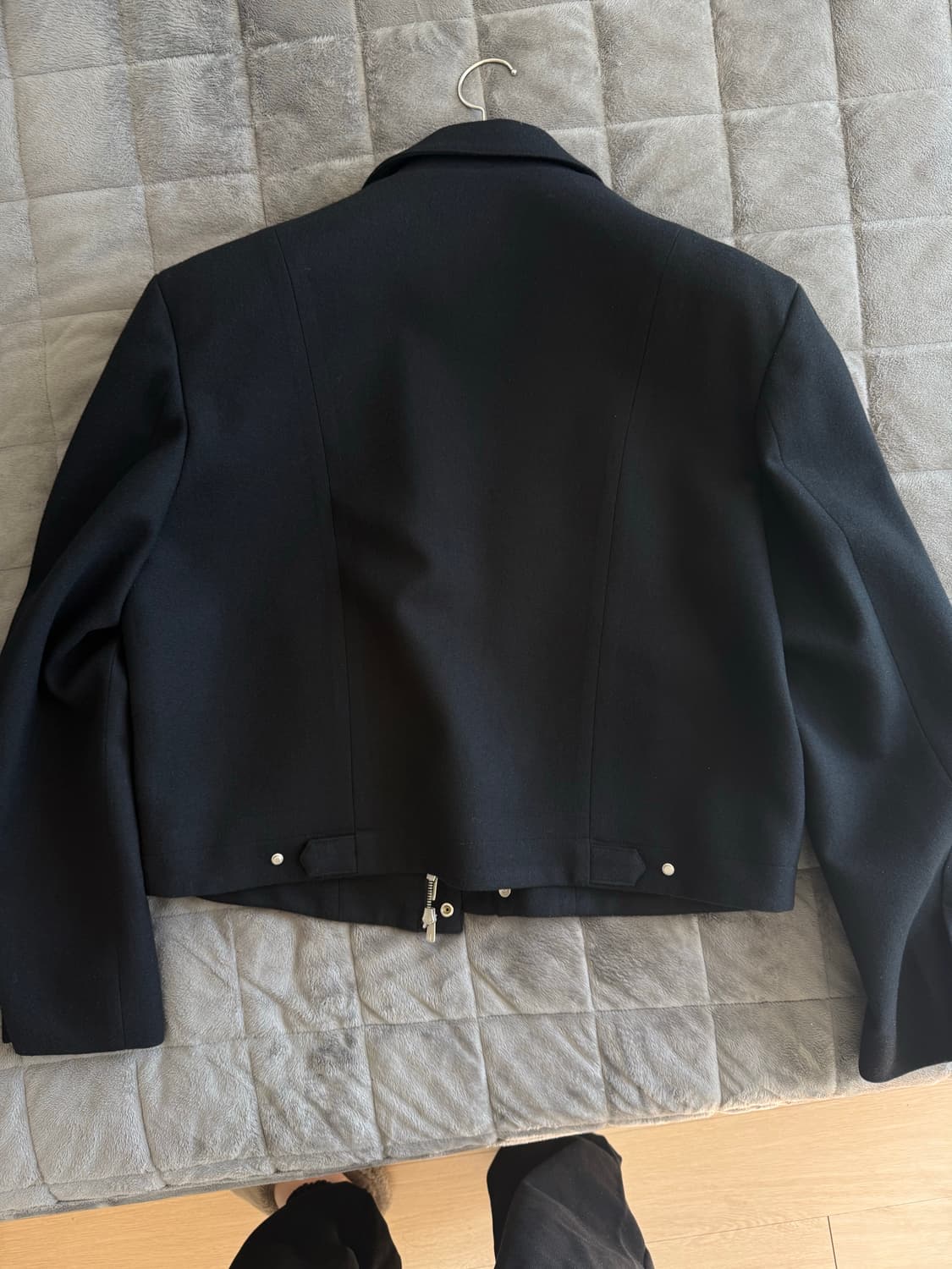 토니웩 버진 울 크롭 블루종 (XL) (택 제거 새상품) 상품이미지3