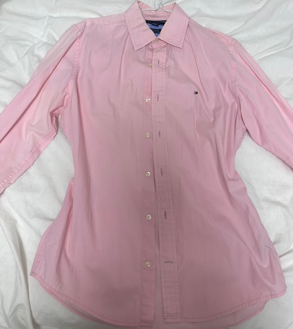 타미힐피거 핑크셔츠 상품이미지1