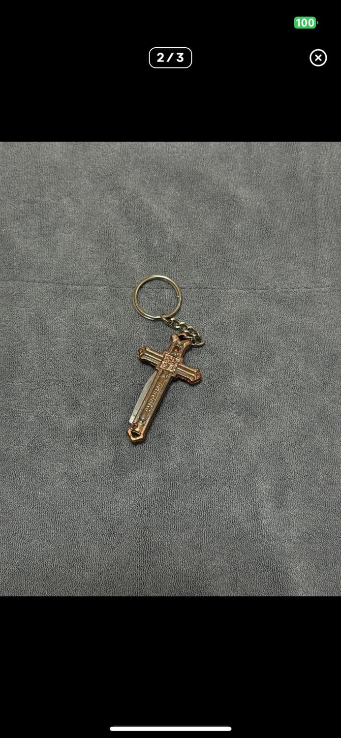 11fw 슈프림 십자가 키링 체인 상품이미지2