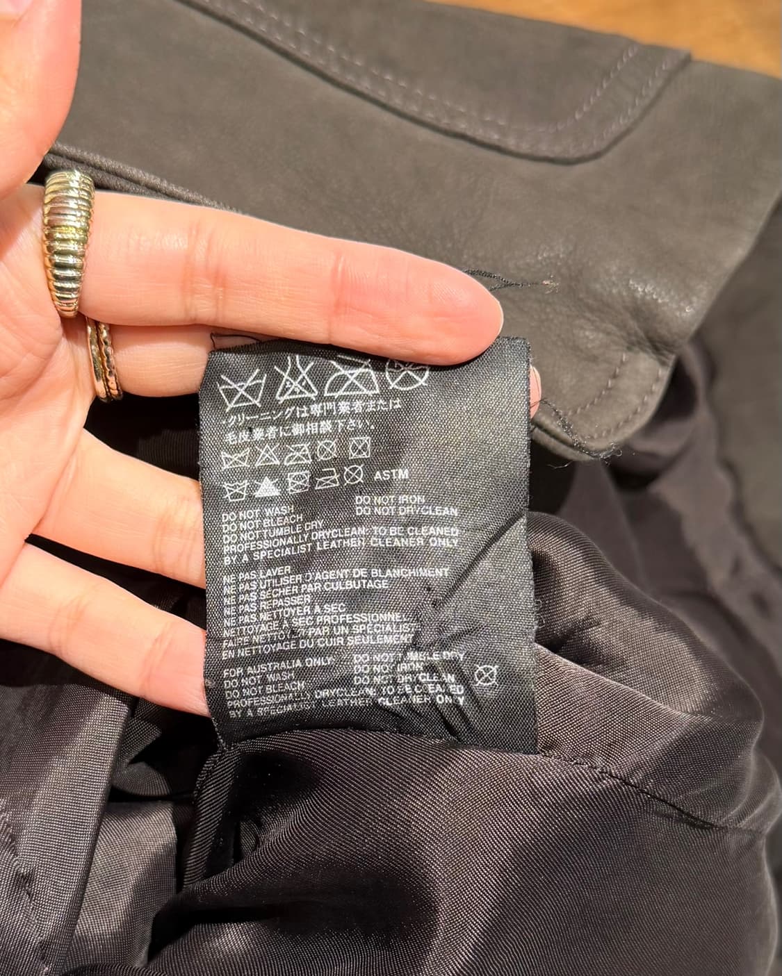 프라다 브라운 롱 포켓 스웨이드 자켓 상품이미지9