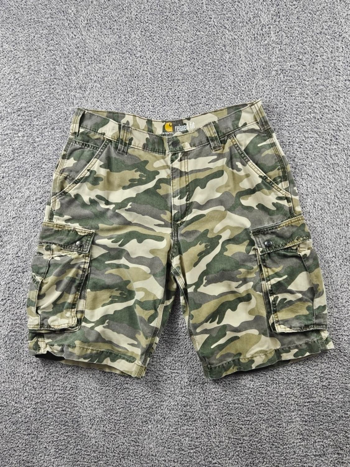 칼하트 코튼캔버스 카고 워크 쇼츠 반바지 ( 34" ) / 11359 상품이미지1