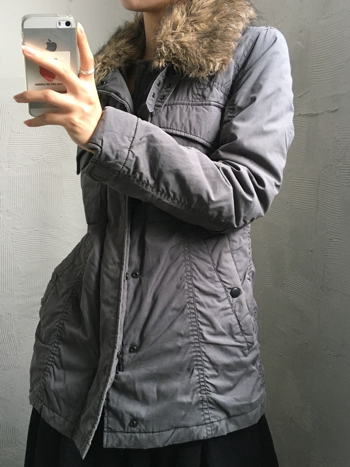 Hysteric Glamour 히스테릭글래머 프리마로프트퍼 트리밍 밀리터 상품이미지2