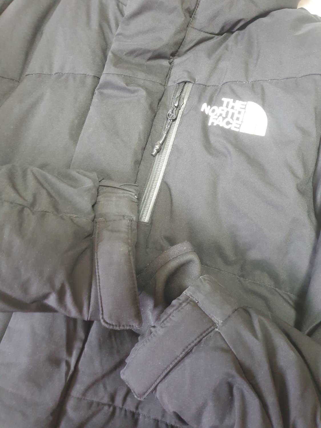 노스페이스 블랙 롱패딩 상품이미지2