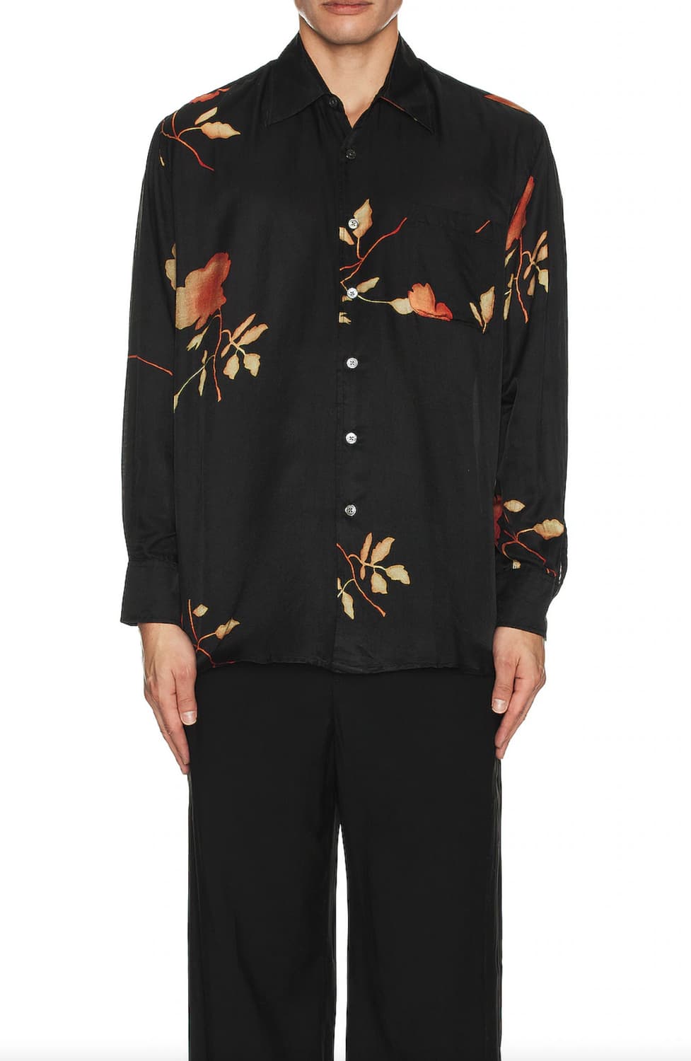 아워레가시 어보브 셔츠 녹터널 플라워 프린트 상품이미지2