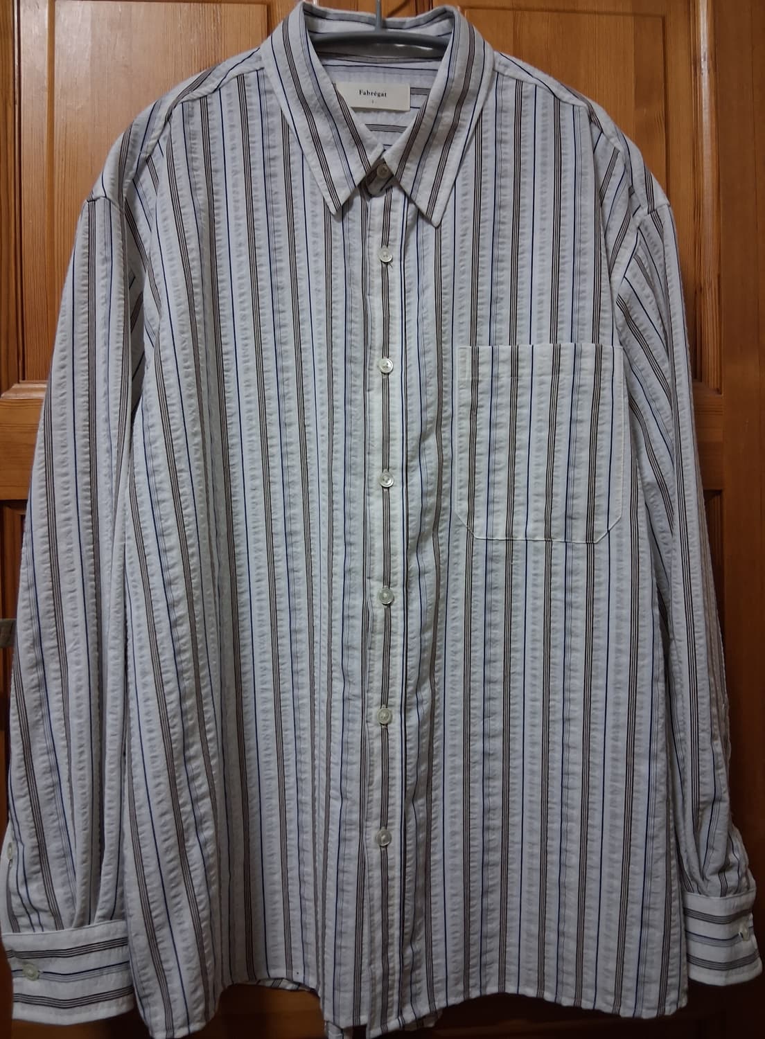 파브레가 노이 멀티 스트라이프 셔츠 (2사이즈) 상품이미지1