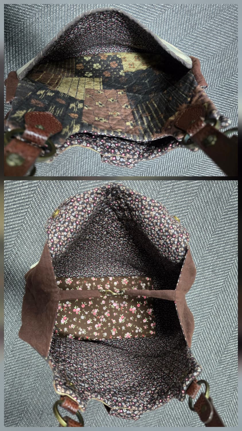 퀼트 가방 숄더백 핸드메이드 가방 상품이미지5