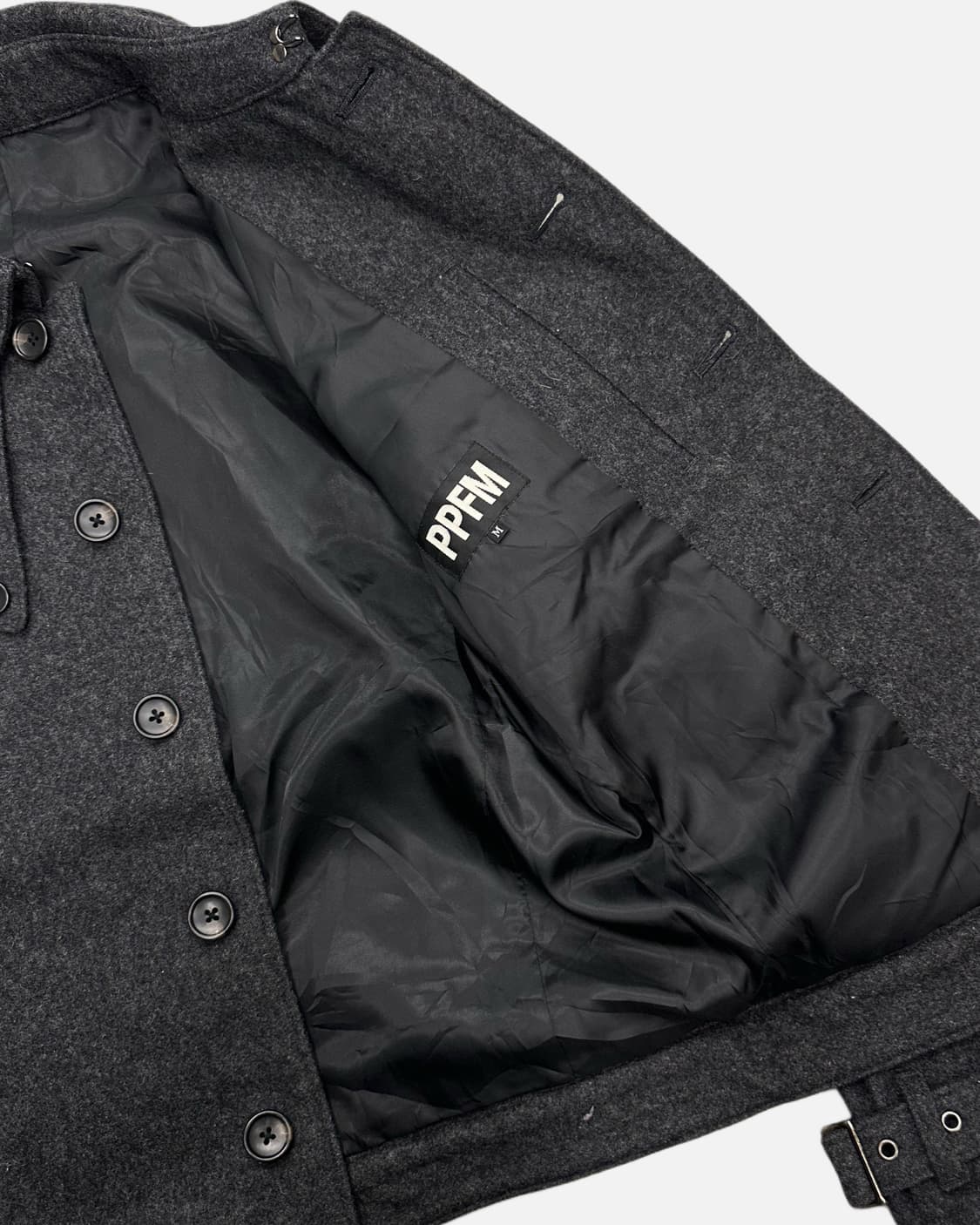 PPFM military charcoal wool jacket 상품이미지4