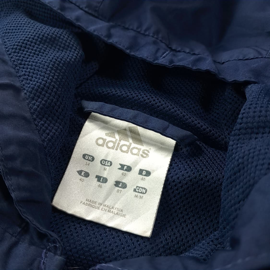 CK351 FREE 아디다스 00s 다크네이비 후디 크롭 집업 자켓 상품이미지3