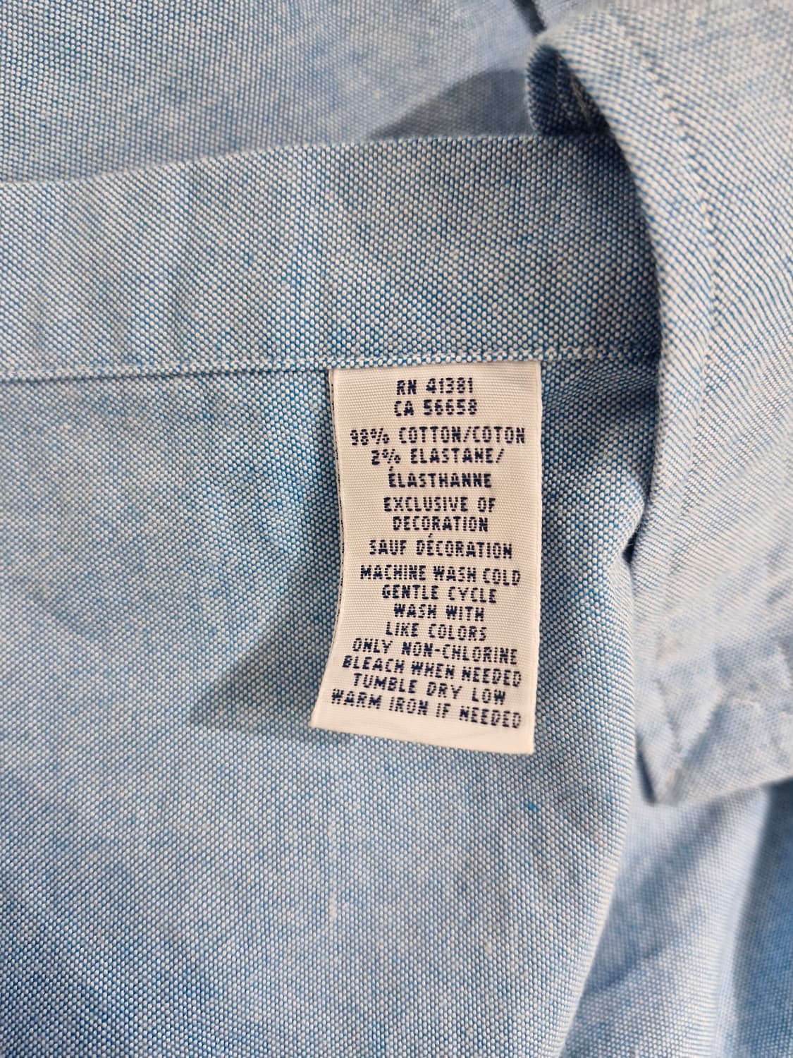 폴로랄프로렌 블루민트 옥스포드 스트레치 셔츠 상품이미지6