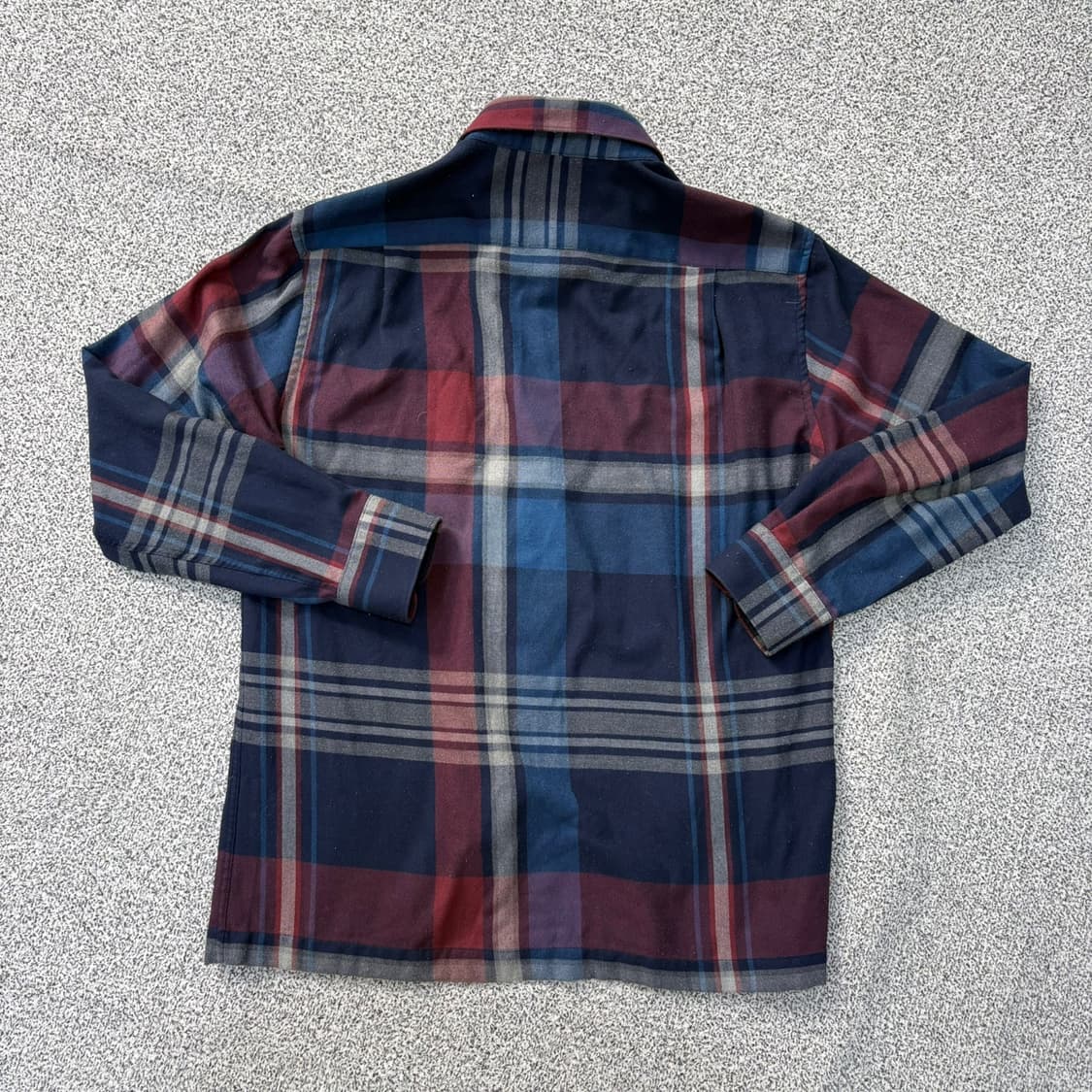 100 닥스 남성 체크 셔츠 남방 0402J 상품이미지3