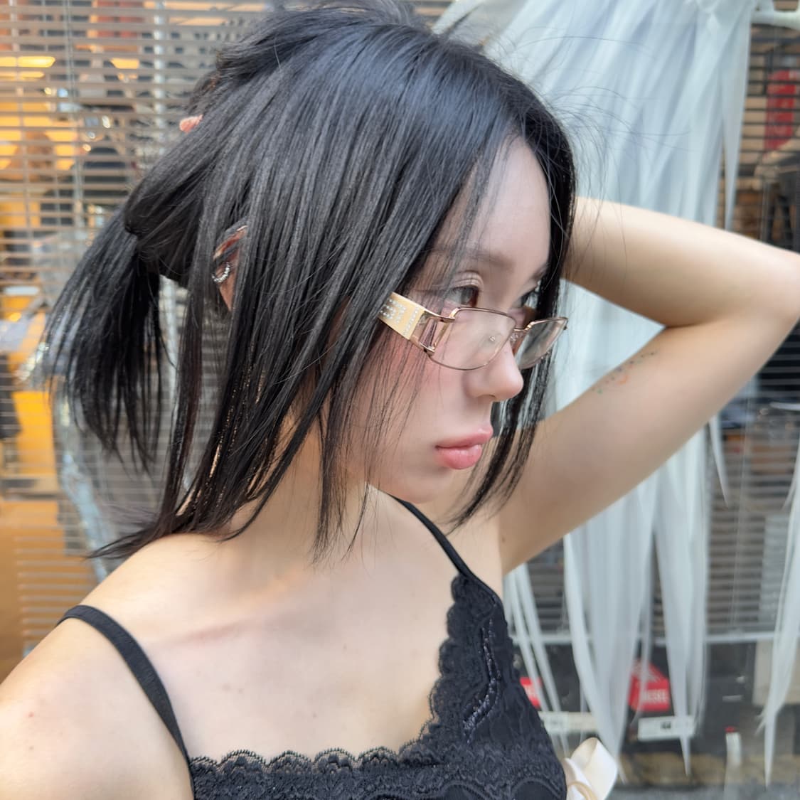 00s 베르사체 스와로브스키 블링 안경 상품이미지9