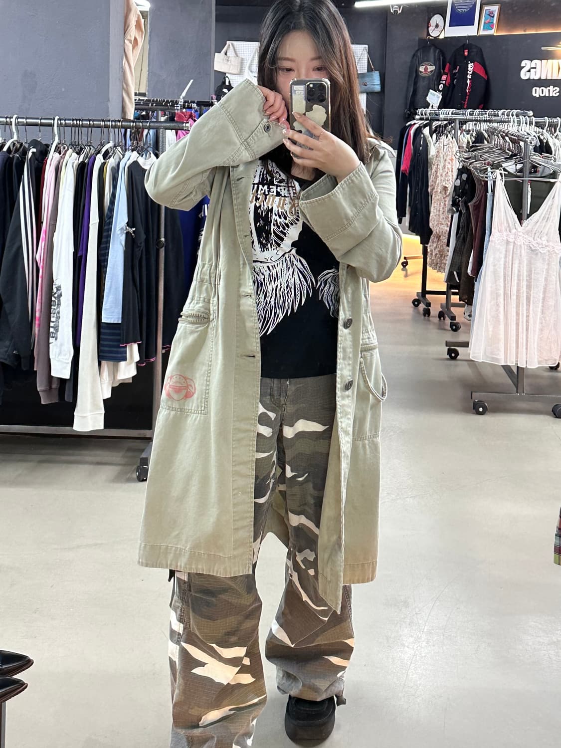 디젤 트렌치코트 상품이미지4