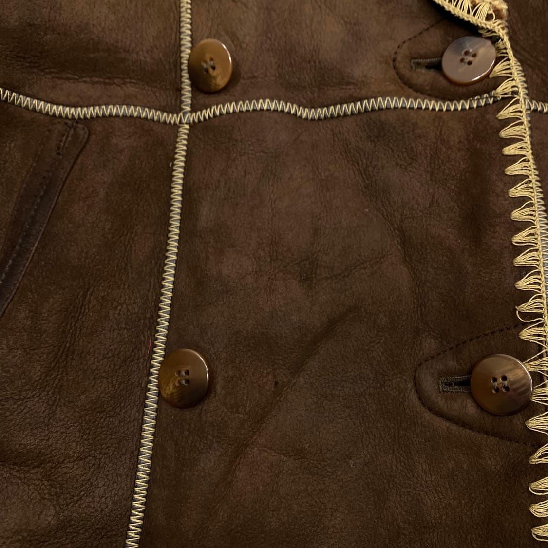 피에르가르뎅 양가죽 무스탕 여성 66  상품이미지5