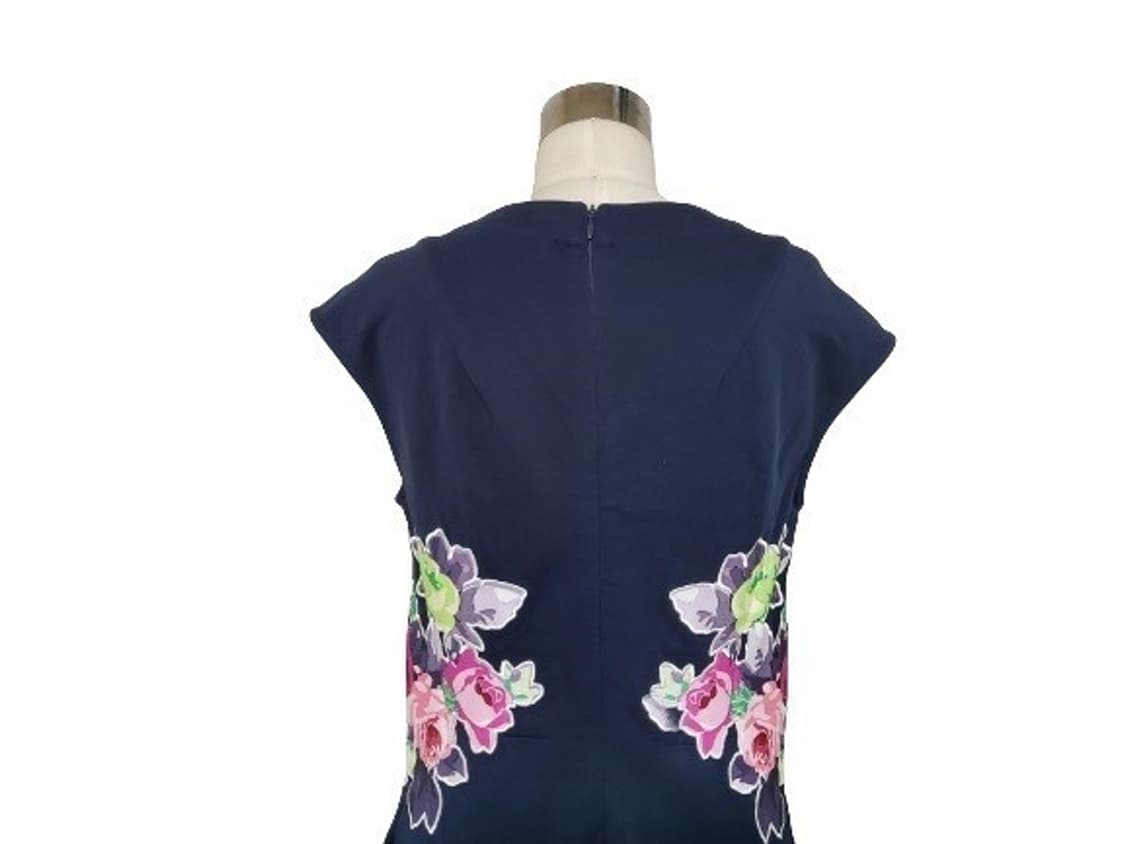 CARVEN 까르뱅 플라워자수 예쁜 스판원피스 M 상품이미지7
