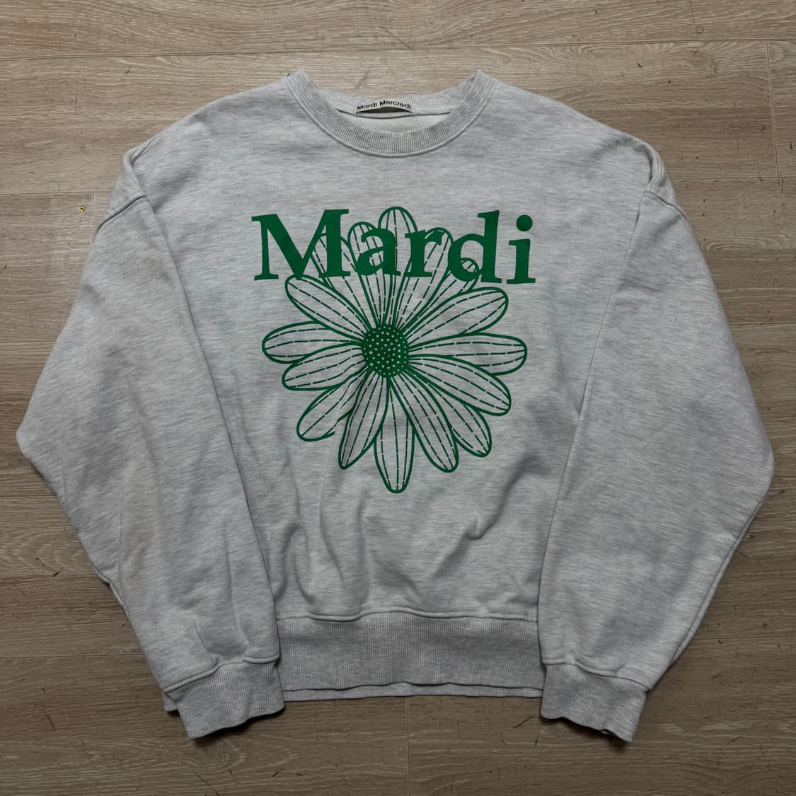 마르디메크르디 플라워 프린팅 맨투맨 상품이미지1