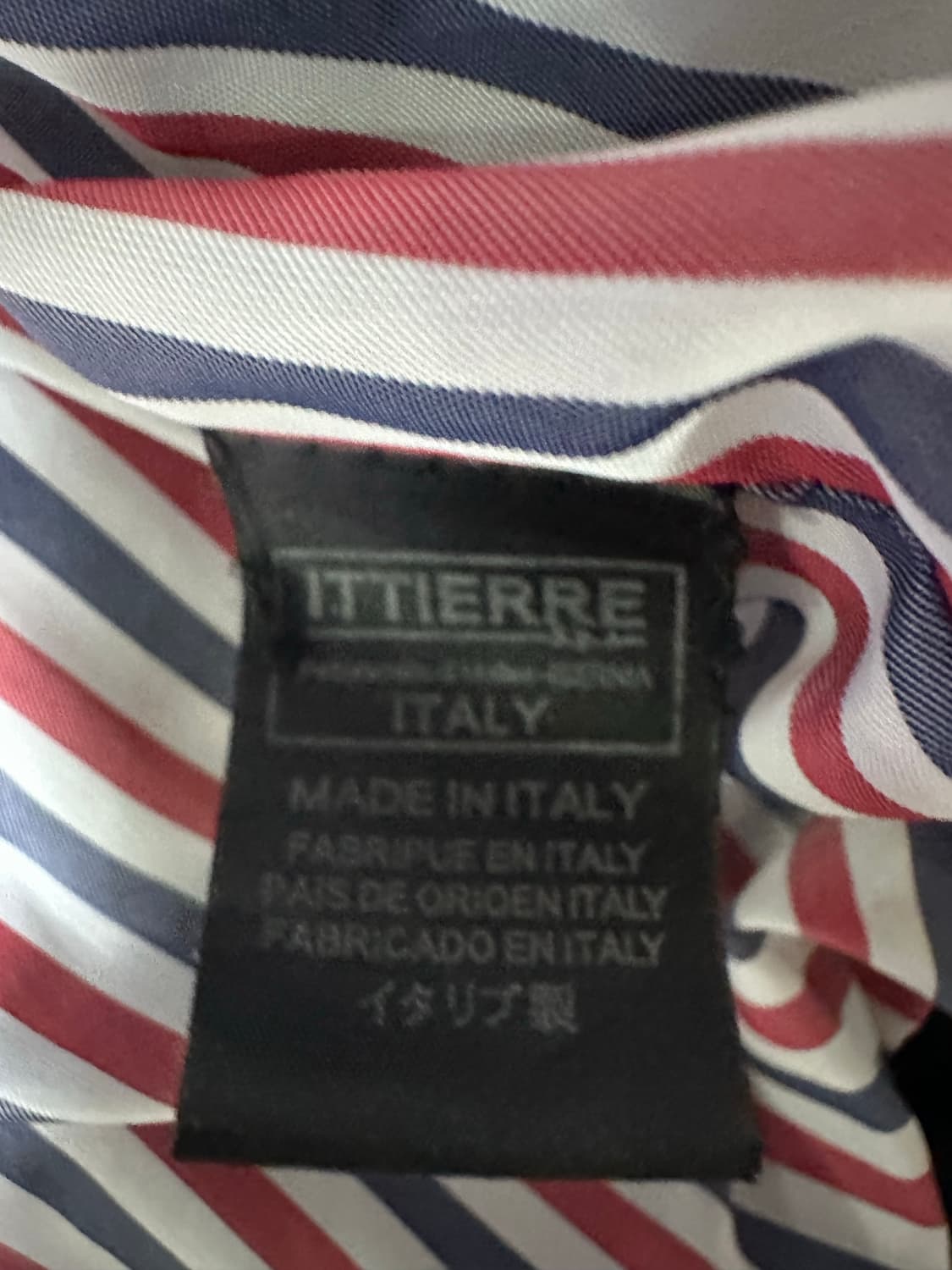 톰브라운 네이비 삼선 바람막이 1사이즈 상품이미지4