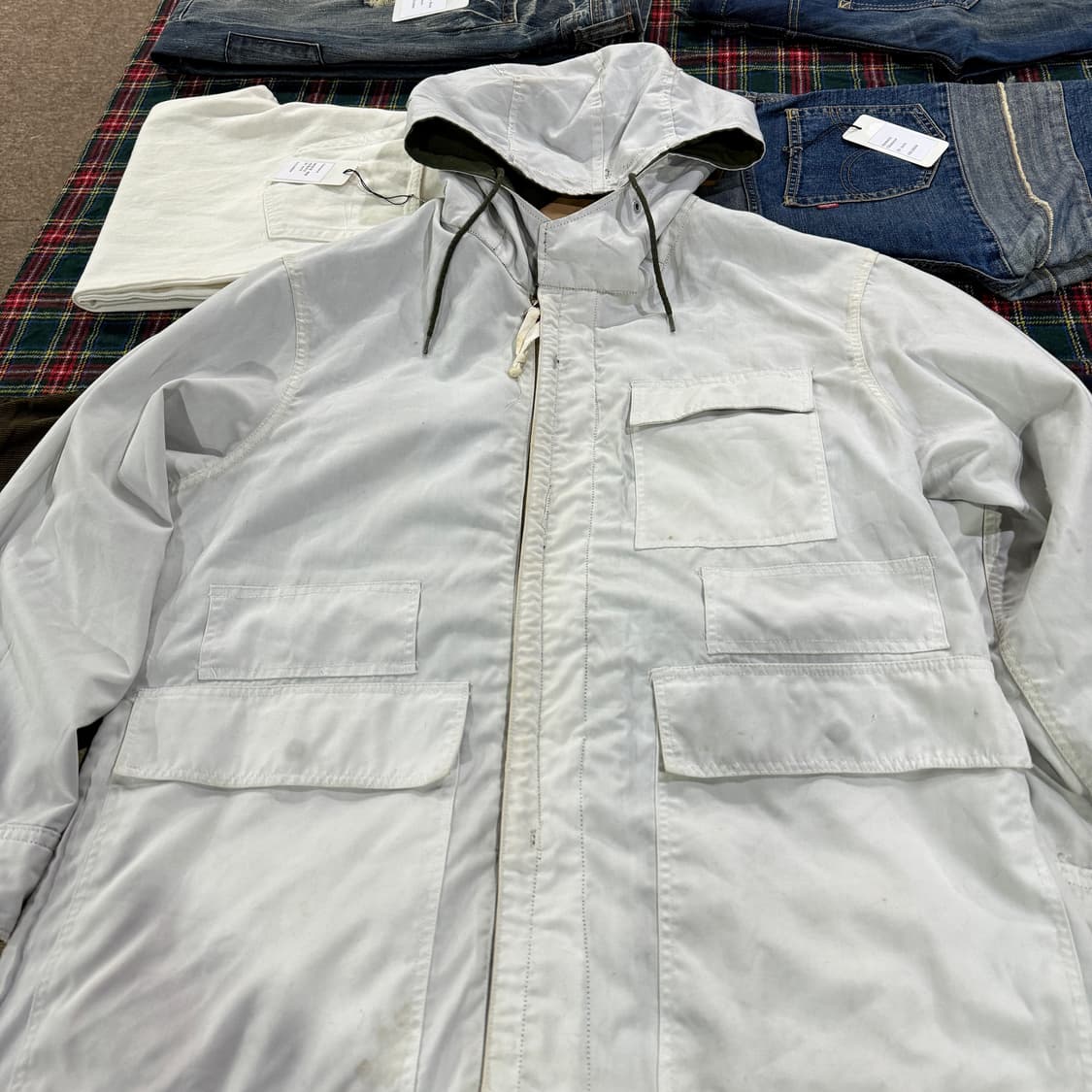 80s 대한민국 리버시블 구형 스키 야상 (L)   상품이미지2