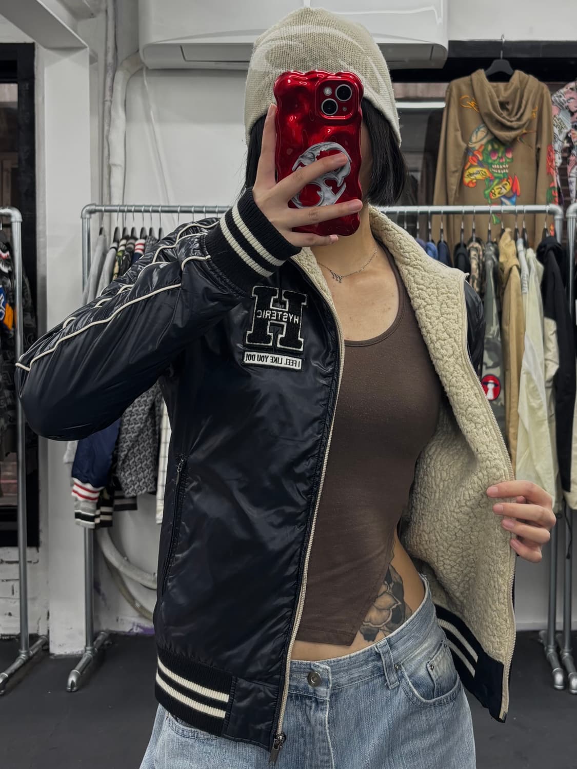 히스테릭 글래머 쉐르파 나일론 자켓 상품이미지1