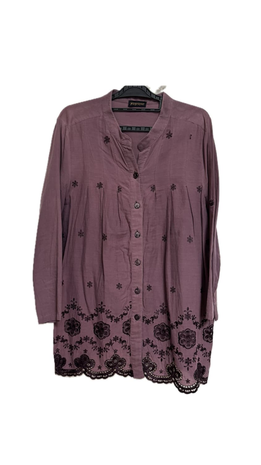 오리엔탈 자수 셔츠 + 스커트 (세트/단품) 상품이미지1