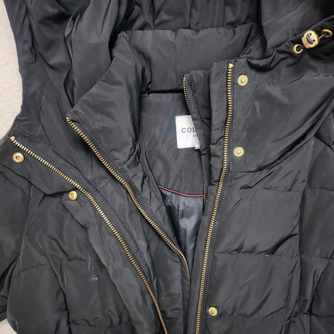 COLE HAAN 여성용 덕다운 롱패딩 S/P 상품이미지4