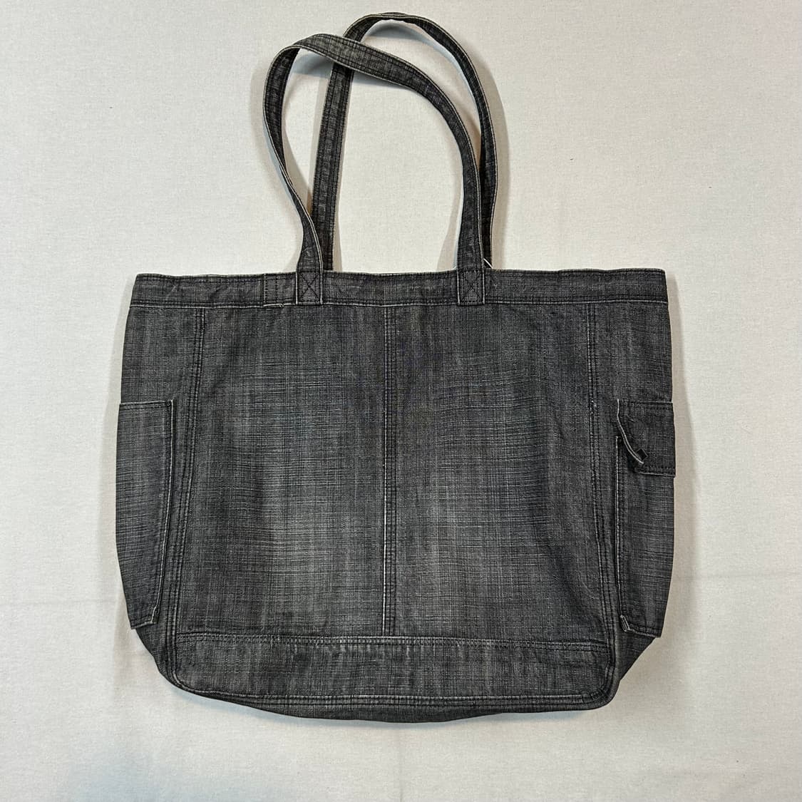 요시다 포터 온스 코튼 블랙 데님 숄더백 토트백 P55 상품이미지4