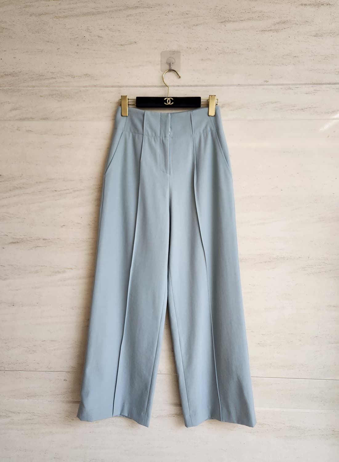 (1회 착용)랑방컬렉션 테이퍼드 팬츠 55사이즈 상품이미지6