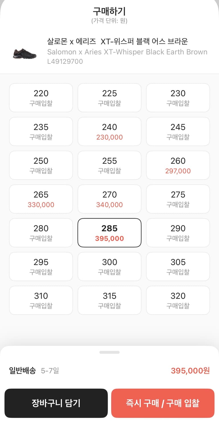 살로몬285 상품이미지4