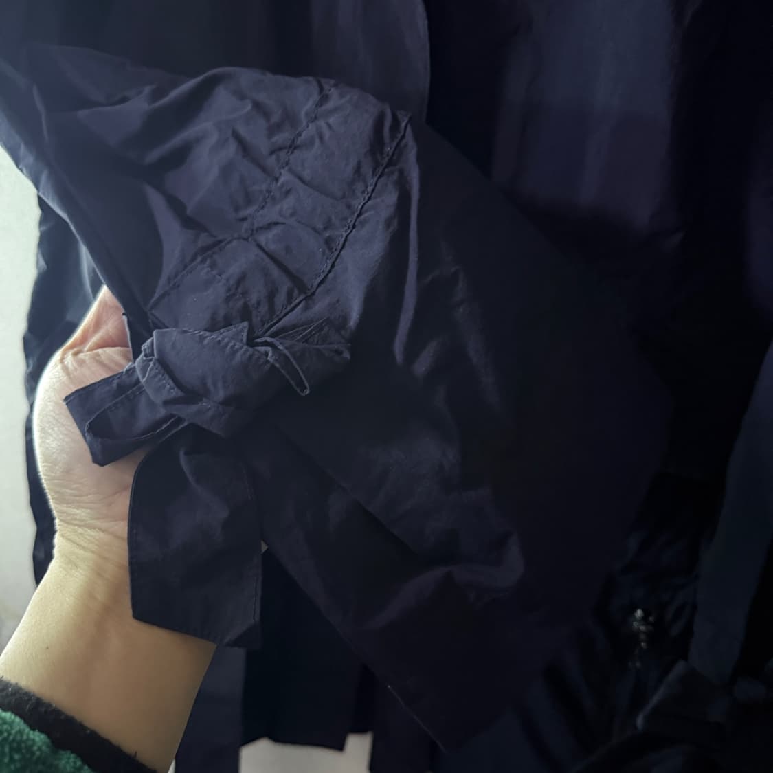 에르노 여성 디테일 바람막이 점퍼 네이비 (여성 66정도) 상품이미지3