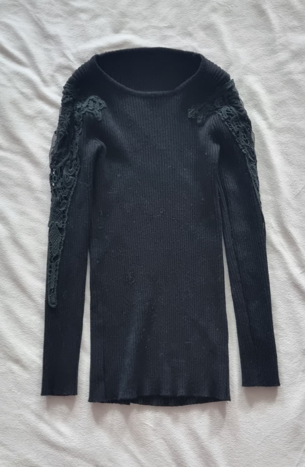 빈티지 오리엔탈 블랙 니트 상품이미지1