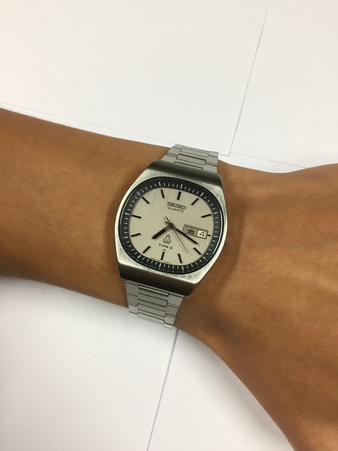 70s seiko type 2 quartz sports day-date 상품이미지2