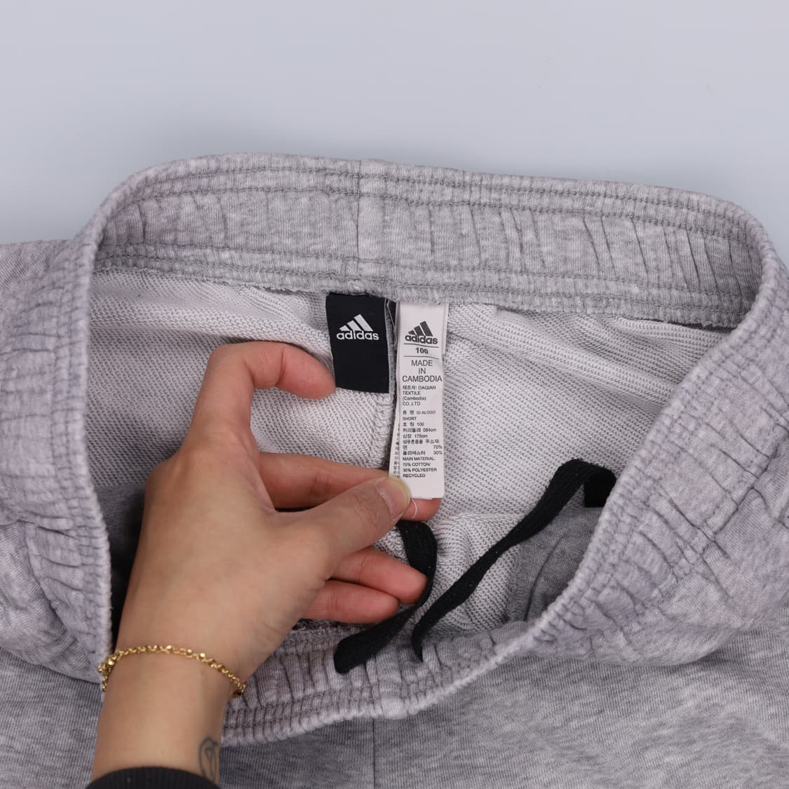 100 아디다스 트레이닝반바지 0224H1 상품이미지4