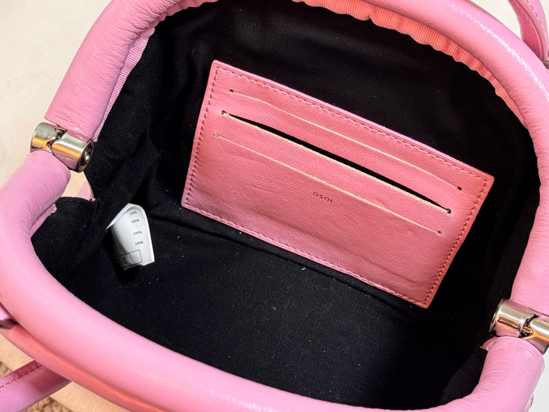 [팝니다]오소이 써클브로트 미니백 워시드 라일락 상품이미지8