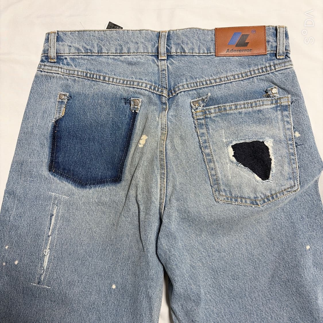 자라 아더에러 패치워크 진 청바지 36 상품이미지6