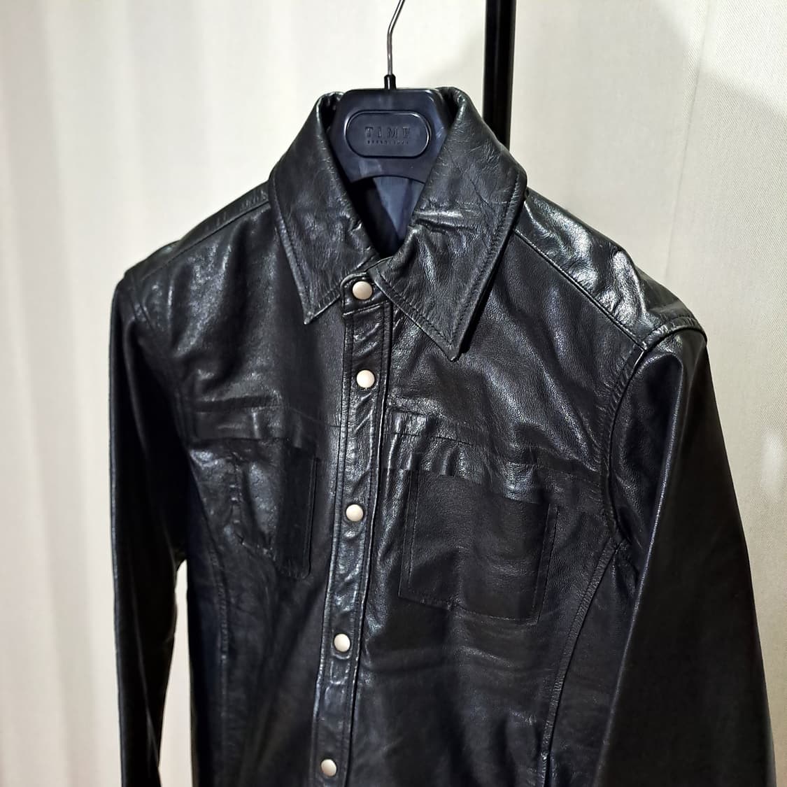 (택포) ABAHOUSE 아바하우스 산양가죽 셔츠 2 B642 상품이미지2