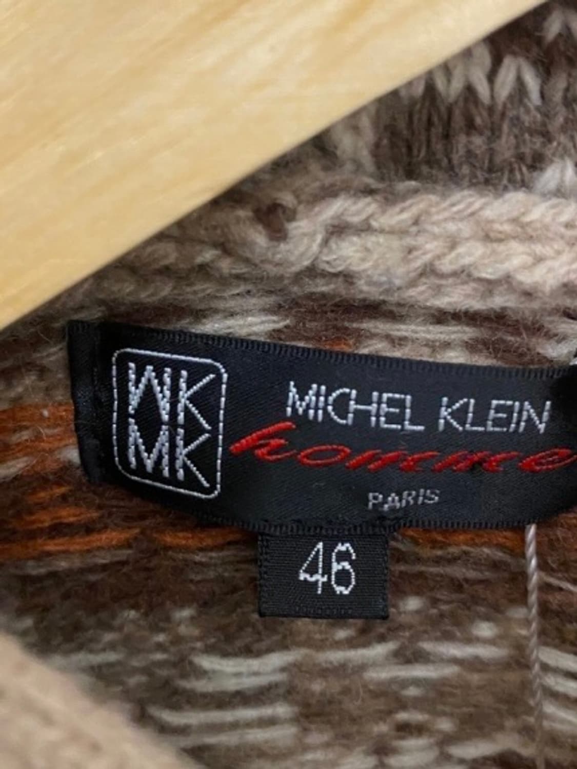 미쉘클랑 페어아일 후디 롱 가디건 상품이미지7