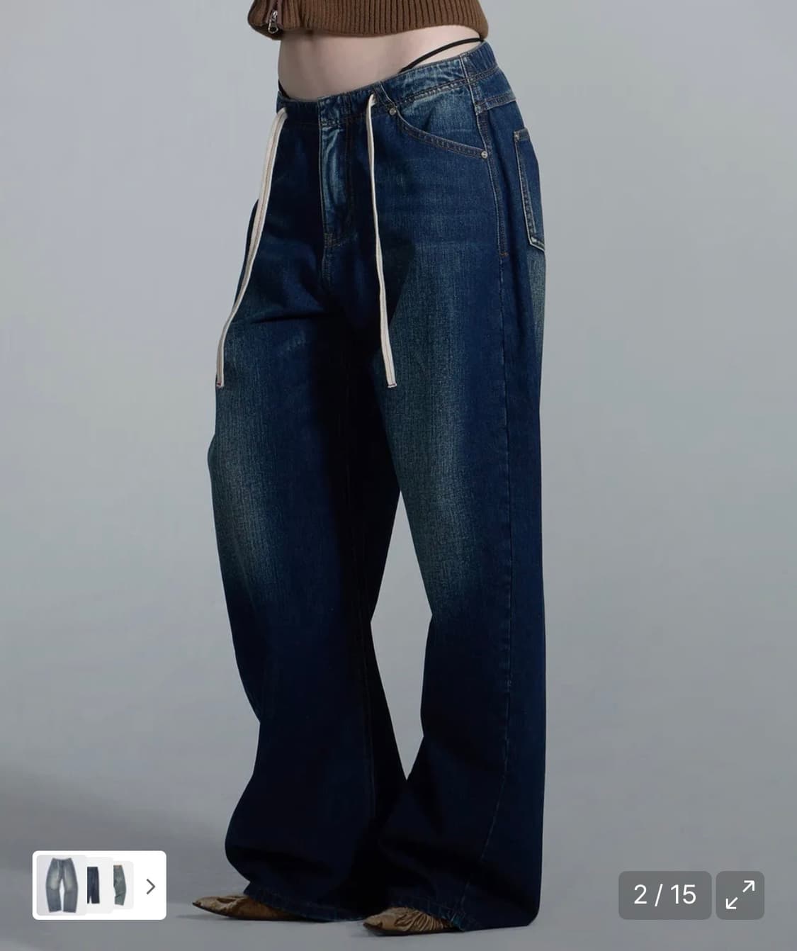 스컬프터 제니 바지 상품이미지1