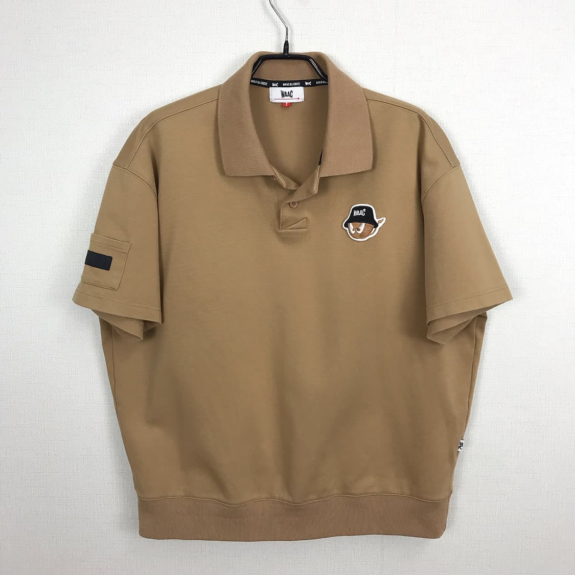 왁 WAAC 골프 오버핏 반팔 카라티셔츠 남성2 (100) 상품이미지1