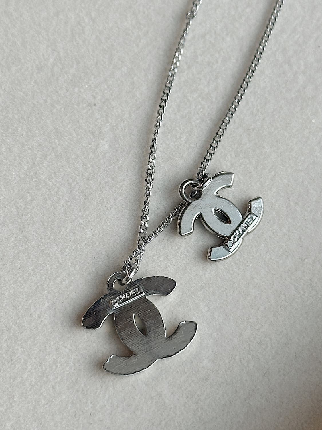 샤넬 더블 로고 목걸이 상품이미지4