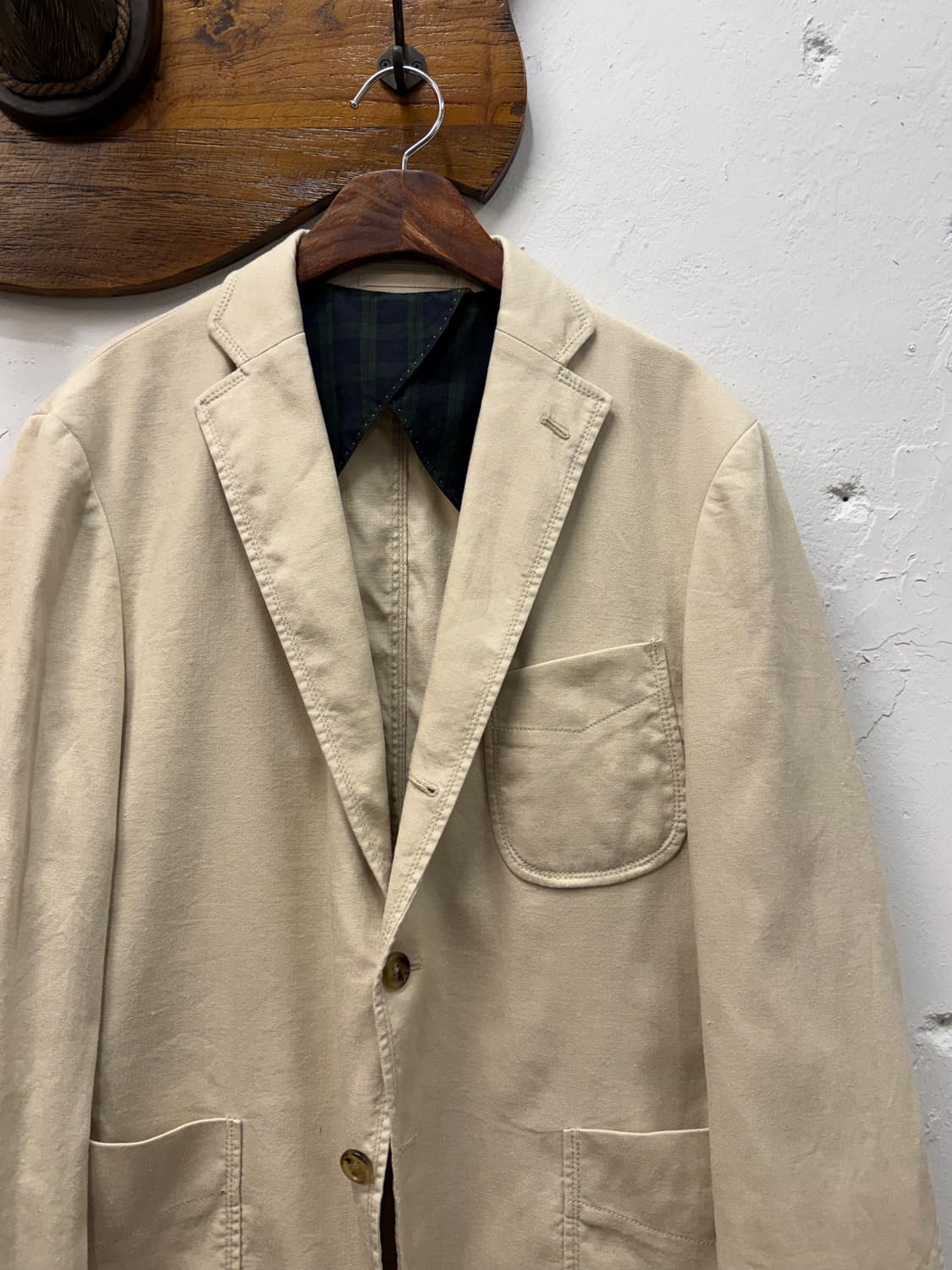 M) J.PRESS Linen-Blend 3-Patch Pocket Bl 상품이미지1