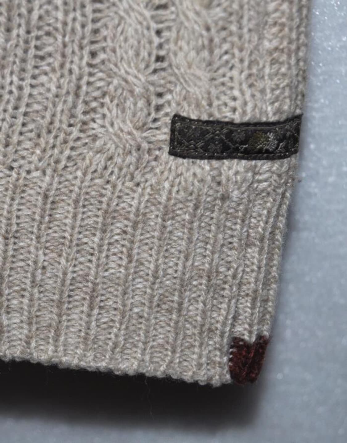 써스데이아일랜/여성목폴라니트티(사이즈77) 상품이미지7