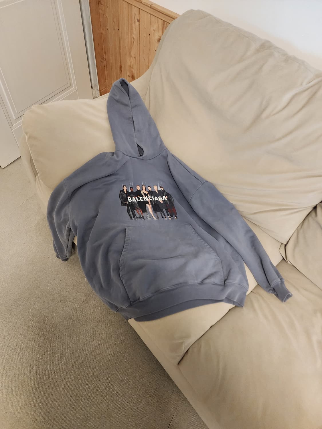 발렌시아가 리얼 후드 상품이미지1