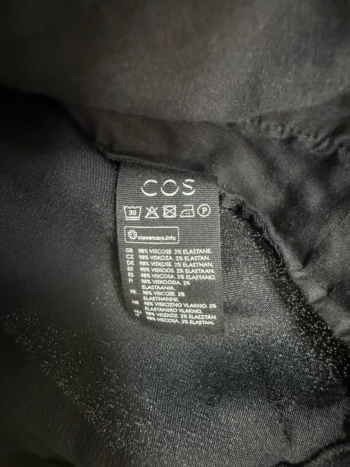 COS 코스 비스코스 봄버자켓 상품이미지6