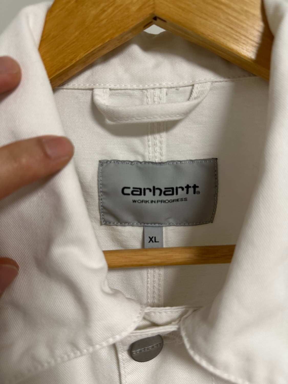 칼하트wip 미시건 코트 자켓 오프화이트 상품이미지5