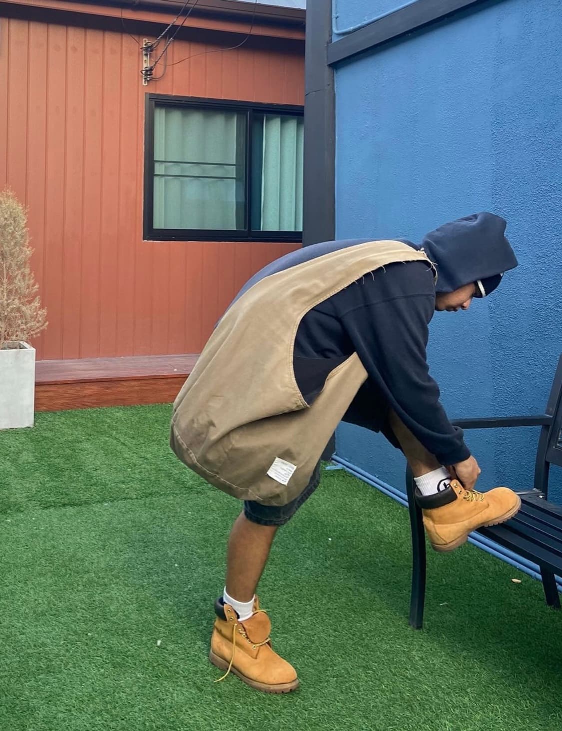 언더커버 1999ss 리버시블 호보백 상품이미지1